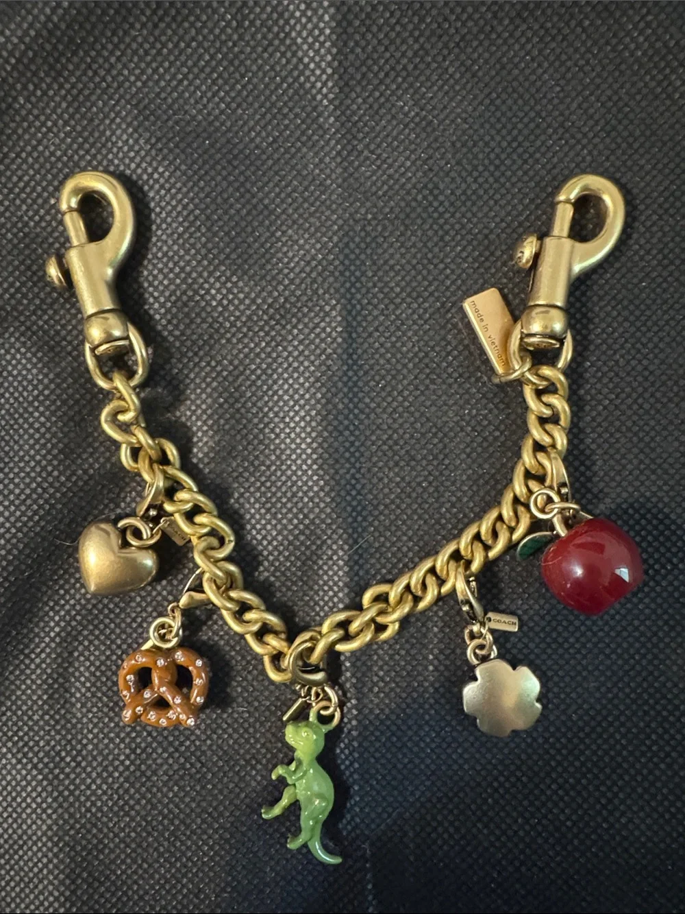 Coach DIY bag charm-like new